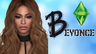 CREATE A SIM 4 BEYONCE  CC LINKS [upl. by Hesky]