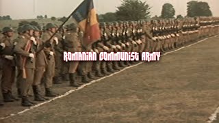 Romanian Communist ArmyArmata Republicii Socialiste Romania [upl. by Nigel823]