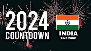 India 2024 New year Countdown Live IST Time Zone  Ind  2024 Countdown live [upl. by Lemuel]