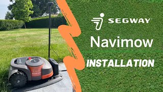 Segway Navimow Installation [upl. by Enad]