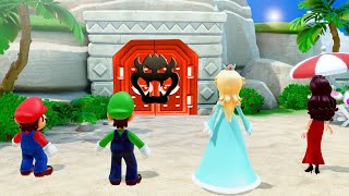 Super Mario Party Jamboree Minigames  Mario Vs Luigi Vs Rosalina Vs Pauline Master Difficulty [upl. by Onimixam]