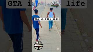 Guy thinks he’s a GTA character  GTA in real life  GTA WALK [upl. by Malliw]