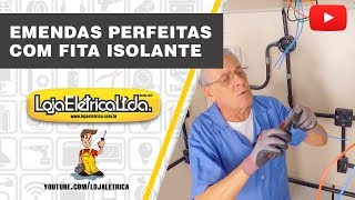 Emendas perfeitas com fita isolante [upl. by Atirhs]