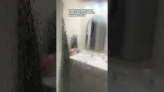 Glass shower cleaning cleantok deepcleaningmotivation cleaninghacks cleanwithme [upl. by Esiuol]