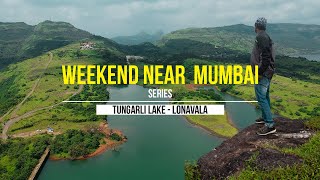 Exploring Tungarli Lake Lonavala  Mumbai to Lonavala Travel Vlog  Stunning Drone Shots [upl. by Anoif]