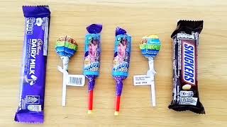 asmr satisfying video unpacking lollipops candy unboxing chocolate candy asmr unpackin [upl. by Hairehcaz]