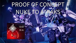 Destiny 2 Vespers Host  PROOF OF CONCEPT NUKE TO FINAL BOSS [upl. by Leaj248]