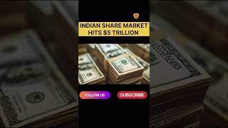 5 Trillion Dollars Indian Stock Market Hits 5 Trillion Dollars BSE Hits 5 Trillion shorts [upl. by Ecydnac]