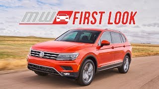 First Look 2018 Volkswagen Tiguan  Large and In Charge [upl. by Airotkciv]