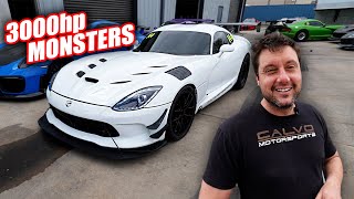 We Learn about Dodge Vipers and Twin Turbo V10s  Calvo Motorsports Tour [upl. by Danuloff241]