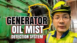 Generator Oil Mist Detection System  Maintenance  Marine Electrician [upl. by Sharia]