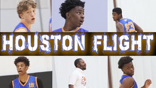 AAU Basketball  Houston Flight 16U at the Pull Up Or Shut Up Tournament [upl. by Oinigih]