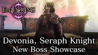 NEW Crucible Knight Devonia Boss Showcase Elden Ring The Garden of Eyes DLC Mod [upl. by Stalker]