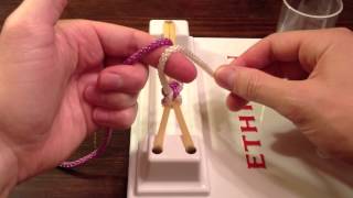 Surgical Knot Tying Twohanded Righty [upl. by Adiesirb]