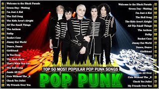 Top 50 Most Popular Pop Punk Songs 🎸 Best Pop Punk Albums 🎃 Pop Punk Songs Early 2000s [upl. by Hales]