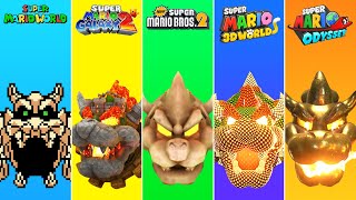 Evolution of Bowsers Castle in Super Mario Games 19852022 [upl. by Ativ]