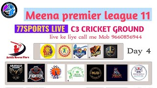 MPL 2024 II 77 SPORTS LIVE II C3 MANSAROVAR II DAY 4 [upl. by Gievlos]