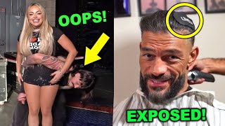 Secret Things WWE Wrestlers Do Backstage Before Matches  Roman Reigns Liv Morgan Dominik [upl. by Connelly265]