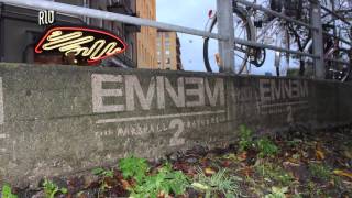 Eminem  MMLP2  Reverse graffiti in Sweden [upl. by Sliwa924]