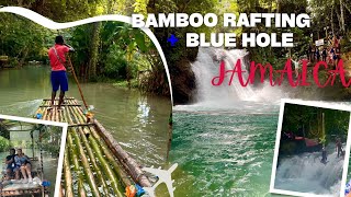 Bamboo Rafting amp Blue Hole Excursion in Ocho Rios Jamaica [upl. by Mohkos803]