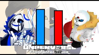 ERROR404 Sans VS Omnipotent Sans Power Levels [upl. by Ullund]