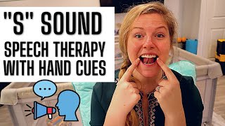 HOW TO SAY THE quotSquot SOUND SPEECH THERAPY  FAST RESULTS [upl. by Sayres]