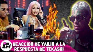 Así reaccionó Yailin a tiraera La Respuesta de Tekashi 69 [upl. by Eitteb648]