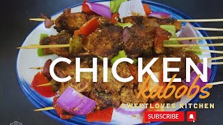 Perfect Chicken Kabob Recipe  Juicy Grilled Chicken Kebab [upl. by Tingley]