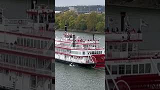 Cincinnati Riverboat on the Ohio River [upl. by Kabob]