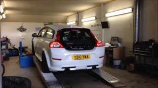 Volvo C30 T5  Milltek Exhaust Dyno Run  Stock Tune [upl. by Sachsse]