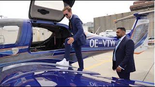 Touring the Diamond DA50 with Mo Banks The Race Car of the Sky [upl. by Annawaj]