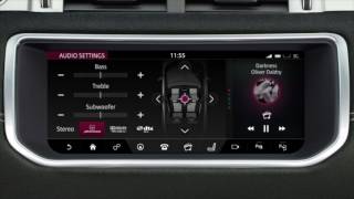 Touchscreen Interface  Range Rover Evoque  Land Rover USA [upl. by Eenoj]