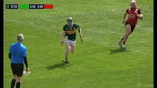 RONAN WALSH SCORE  KERRY V DOWN  2024 JOE MCDONAGH CUP HURLING [upl. by Kalil]