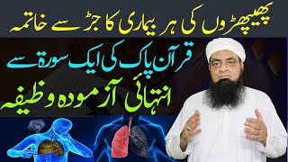 Phephron Ka Ilaj Phephron Ka Ilaj Wazifa For Lungs Pain  Peer Iqbal Qureshi [upl. by Divadnahtanoj]