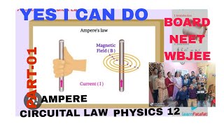 AMPERES CIRCUITAL LAW APPLICATION PART01PHYSICSNEETWBJEEJEEAB ALL IS WELL [upl. by Kristianson]