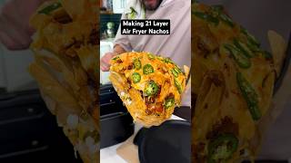 GIANT 21 Layer Airfryer Nacho Tower [upl. by Enyalb977]