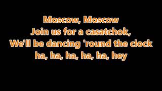 Dschinghis Khan Moskau English Version With Lyrics [upl. by Lucie]