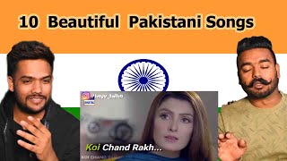 10 Beautiful Pakistani Songs  reaction [upl. by Aiek]