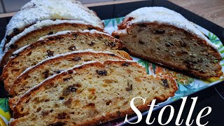 Stollen Recipe  Stollen Rezepte  German Sweet Bread [upl. by Bunch]