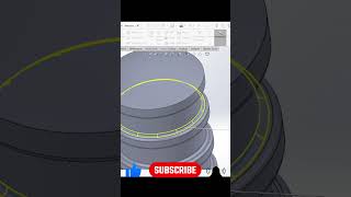 solidworks tutorial for beginners solidworks viral viralshorts shorts cadsoftwaretutorial [upl. by Solon416]