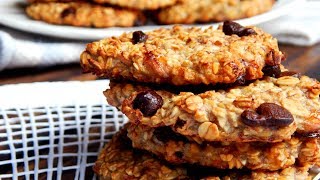 Galletitas de Avena y Banana sin harina  Galletas  Cookies  CUKit [upl. by Fernandes]