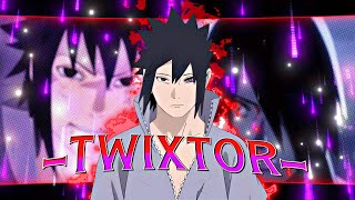 Sasuke Uchiha Twixtor Clips 4K  CC [upl. by Anaeli]