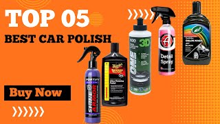 Best Car Polish in 2024  Top 5 Best Car Polish for Scratches [upl. by Edelson]