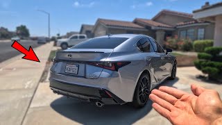 CHEAP MOD YOU NEED For The 2023 Lexus IS 350 F Sport [upl. by Leunamnauj]