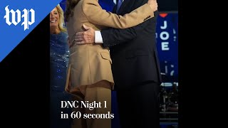 DNC Night 1 in 60 seconds [upl. by Kcinom]