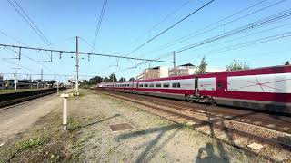 Thalys PBA 4534 als EUR 9309 te Schaarbeek [upl. by Acinom]