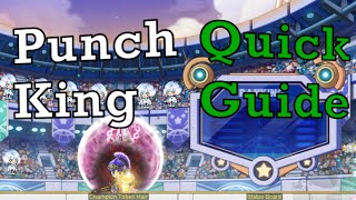 Punch King Event Guide  MapleStory [upl. by Eivol]