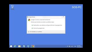 Google Chrome A Cessé De Fonctionner Solution N°2 [upl. by Leatri]