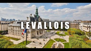 4K walk in Levallois Tour De la Ville LEVALLOIS PERRET  Levallois City  Levallois Vlog [upl. by Olympia]