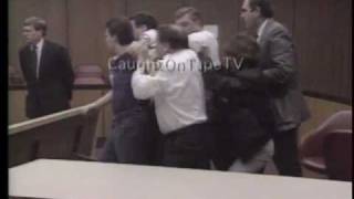 MAN GOES NUTS IN COURTROOM [upl. by Enoryt]